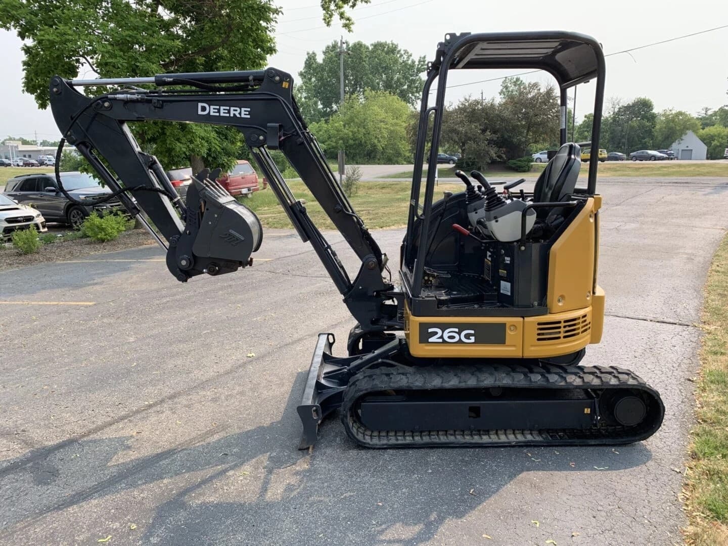 2016 John Deere™ 26G COMPACT EXCAVATOR